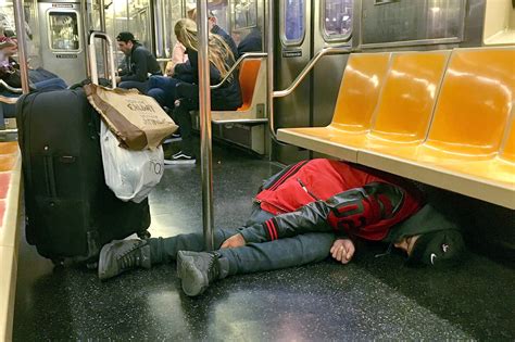 Nyc Mayor Pushes To Remove Homeless People From Subways Daily Sentinel