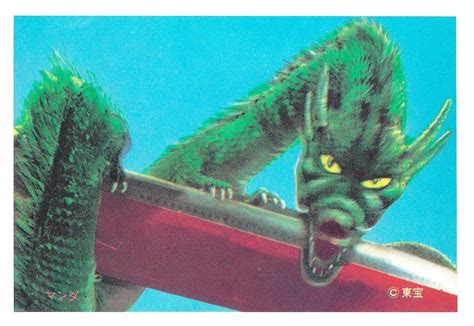 The Sphinx Godzilla Color Bromide Set Part 7 Atragon 1963