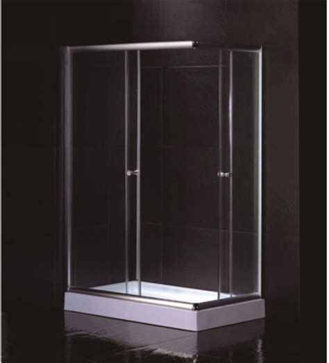 Free Standing 1200 X 800 Rectangular Shower Enclosure With Tray Center