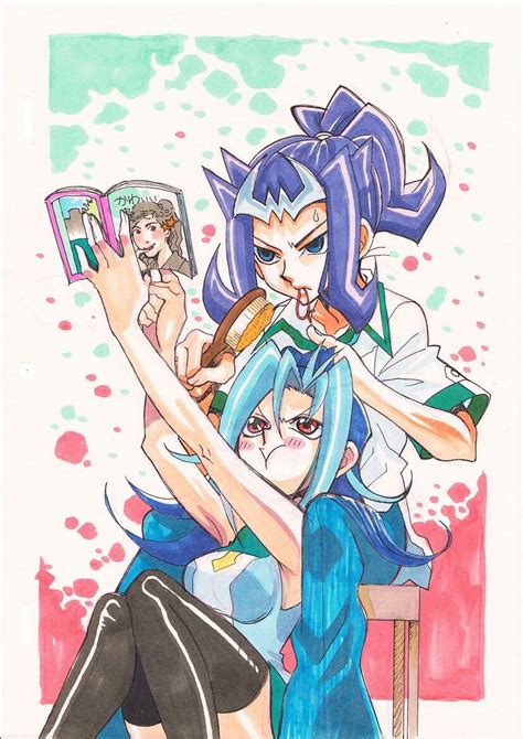 Yugioh Zexal Fan Art Rio And Reginald Kastle Pokemon Sketch Yugioh Yugioh Collection