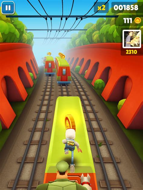 Jump from train to train, make sure not to get caught, and try to get as far as you can in this online subway surfers game! subway surfers game screenshot | Subway surfers, Subway ...