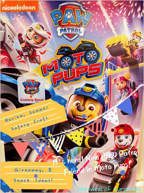 Whirlwind Of Surprises Paw Patrol Moto Pups Is Here And Theres A New