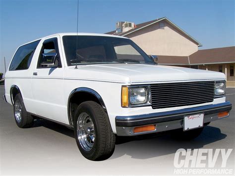 1988 Chevrolet S 10 Blazer Information And Photos MOMENTcar