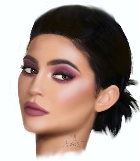 Kylie Jenner Portrait By Christi A Mae On Deviantart