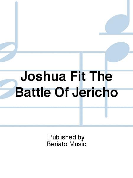 Joshua Fit The Battle Of Jericho By Choral Score Sheet Music For Ttbb