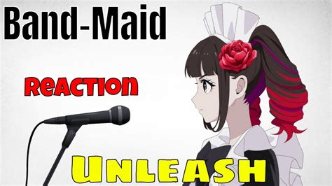 band maid unleash reaction brand new song drummer reacts youtube