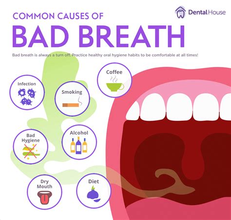 common causes of bad breath sunbury dental house