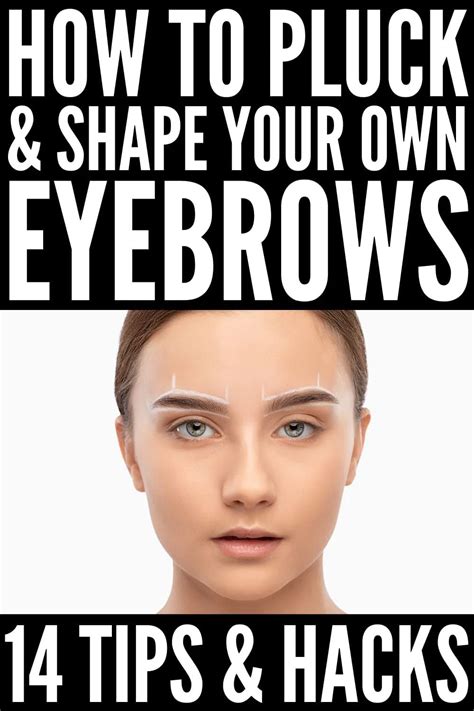 How To Pluck Your Eyebrows Properly 14 Tips Hacks For Perfect Brows
