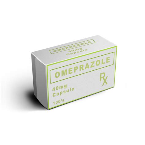 Omeprazole 40mg Capsule Quaecon Pharmaceuticals Inc