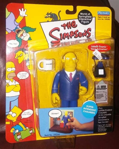 Wos The Simpsons Superintendent Chalmers Series 8 Nisp Ebay