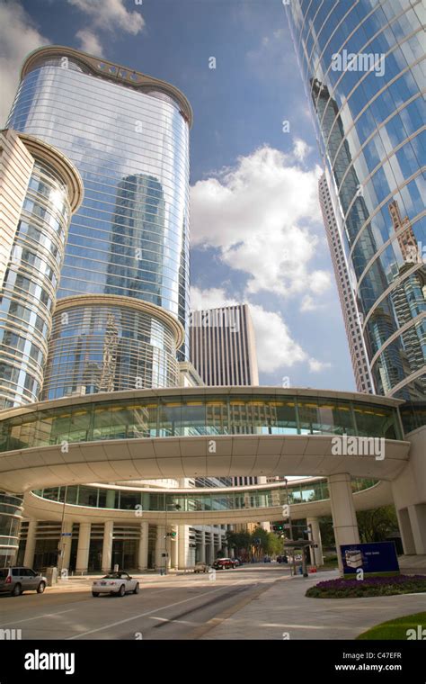 Chevron Building In Downtown Houston Texas Usa Stock Photo Alamy