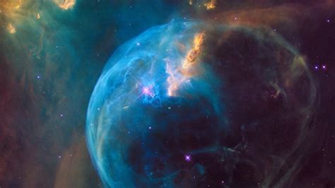 Hubble Bubble Nasa Releases Stunning Image Of Bubble Nebula To Mark
