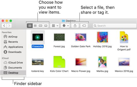 See And Organize Your Files In The Finder On Mac Apple Support