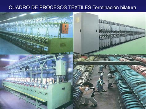 Ppt Introducción Al Proceso Industrial Textil Powerpoint Presentation