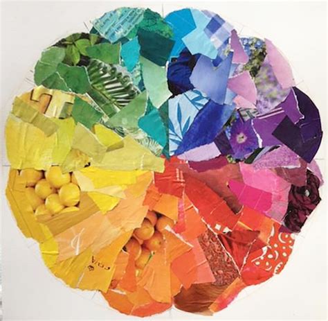 Art Inspiration Creative Color Wheels Louise Gale Mixed Media