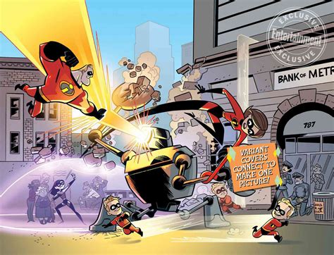 See The Exclusive Covers For Incredibles 2 Tie In Comics