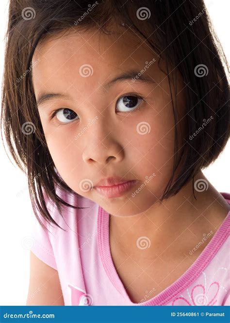 Little Asian Girl Stock Image Image Of Chinese Female 25640861