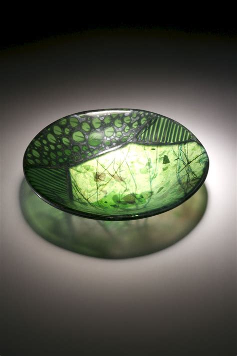 Fused Art Glass Bowl Bs15 Made To Order Tsg Artists In Glass