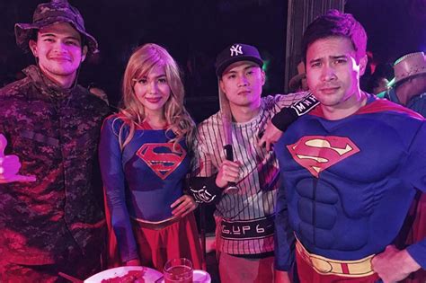 Look Julia Montes As Supergirl In Doble Kara Party Abs Cbn News