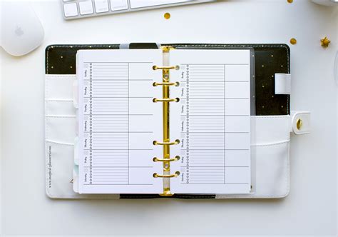 Weekly Planner Insert Personal Size Magical Planners
