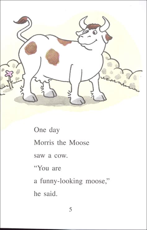 Morris The Moose I Can Read Level 1 Harpercollins 9780064441469
