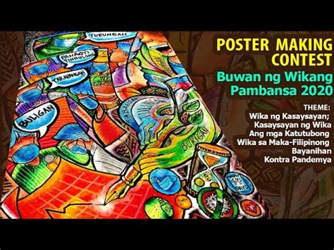 How To Make Poster Making Contest Artwork Buwan Ng Wika YouTube