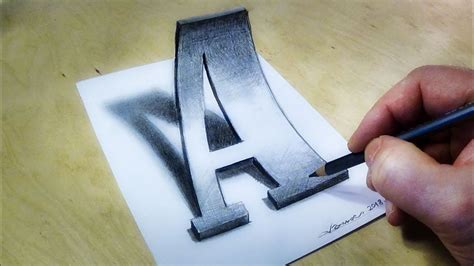 Https://tommynaija.com/draw/how To Draw 3d Drawing Letter A