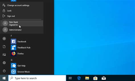 How To Switch Between User Accounts In Windows 10