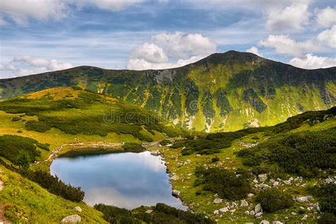 Mountains Scenic Landscape Blue Lake Stock Image Image Of Trail