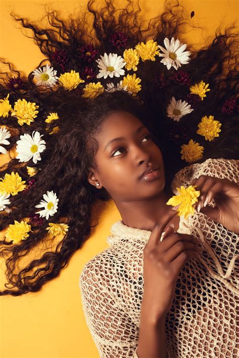 Black Fashion Model Sira Photographer Kofmotivation Yellow Aesthetic Black Girl Aesthetic