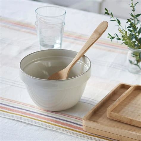 Among them are wooden kitchen utensils and cutlery. Bamboo Serving Spoon | Bamboo kitchen utensils, Serving ...