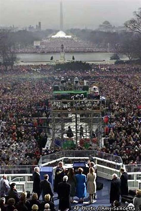 Bush Era Begins Inaugural Address Sounds Themes Of Civility Courage Compassion And