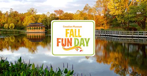 Fall Fun Day Coming To The Creation Museum In October Creation Museum