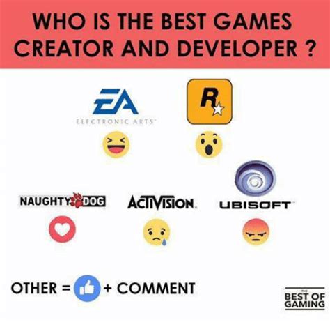 Who Is The Best Games Creator And Developer Ea R Electronic Arts