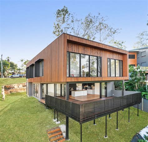 Narrow And Sloping Blocks Brisbane Home Designs Breezeway House