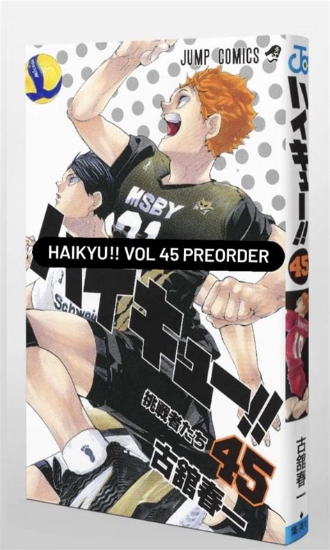 Haikyuu Manga Covers 45