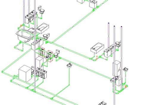 Plumbing Design Riser Diagram And Isometrics Designed To Meet Code