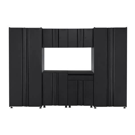 Garage interesting home depot garage cabinets ideas storage. Husky Welded 109 in. W x 75 in. H x 19 in. D Steel Garage ...