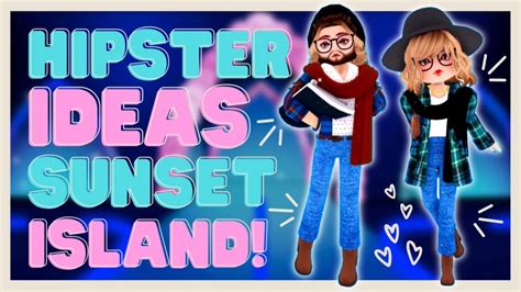 How To Make A Hipster Outfit In Sunset Island Theme Inspo Fem And