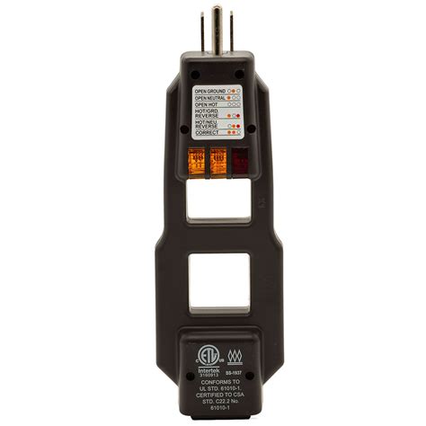 These devices protect you against instantaneous shorts to ground. AC Line Splitter and GFCI Outlet Receptacle Tester | ET200 ...