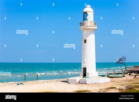 Talaimannar Lighthouse Sri Lanka Talaimannar Is Located On The