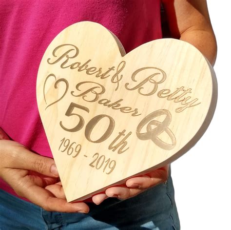 Let it be your house, a restaurant, local park, recreational building or some 50th wedding anniversary venues like a perfect wedding. 50th anniversary gifts 50th Wedding Anniversary Gifts ...