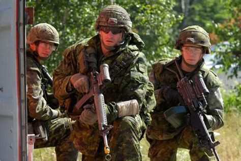 Canada Canadian Army Ranks Land Ground Forces Combat Field Uniforms