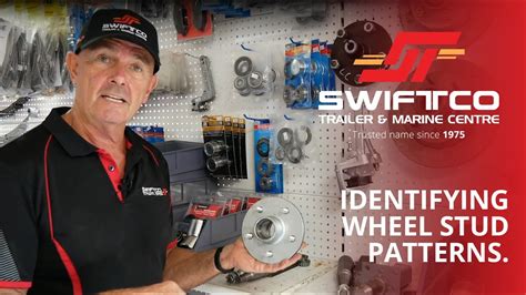 How To Identify Wheel Stud Patterns On Your Trailer Youtube