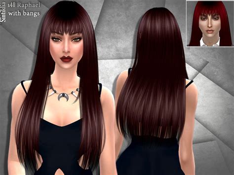 Sims 4 Hair With Bangs