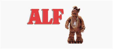 Download Alf Tv Show Image With Logo And Character Alf Tv Show Logo