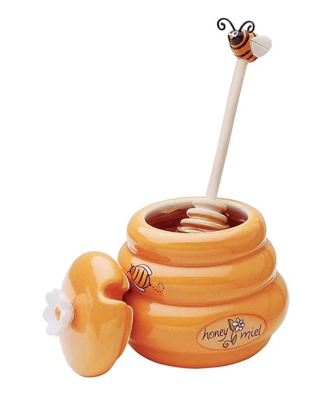 Harold Import Co Mini Honey Pot And Dipper Zulily Honey Pot Honey