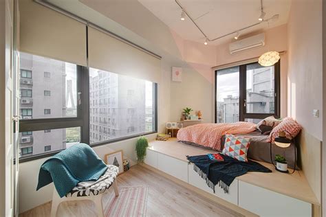 Urban barn's spring collection offers a mix of classically shaped pinewood pieces and graphic textiles in bright colors. Space-Savvy Urban Apartment Designed for a Couple and ...