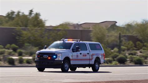 Scottsdale Fire Dept Battalion 602 Responding Youtube