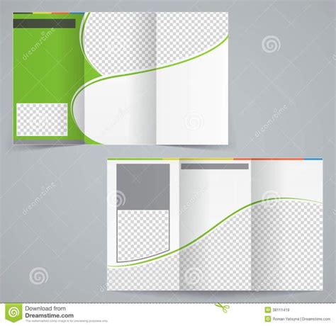 Blank Pamphlet Template Word Free Sample Example And Format Templates